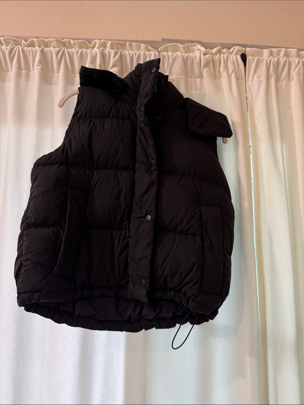 lululemon athletica Black Puffer Vest
